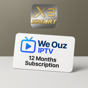 SMART X2 12 Months Official Activation Code – Weouz IPTV