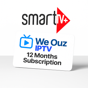 Smart Plus IPTV 12 Months Official Activation Code – Weouz IPTV