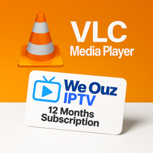 VLC IPTV 12 Months Official Activation Code – Weouz IPTV