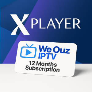 XPlayer IPTV 12 Months Official Activation Code – Weouz IPTV